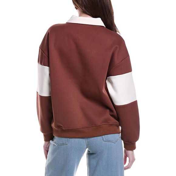 Serenette Womens Polo Shirt, Brown - Picture 2 of 3